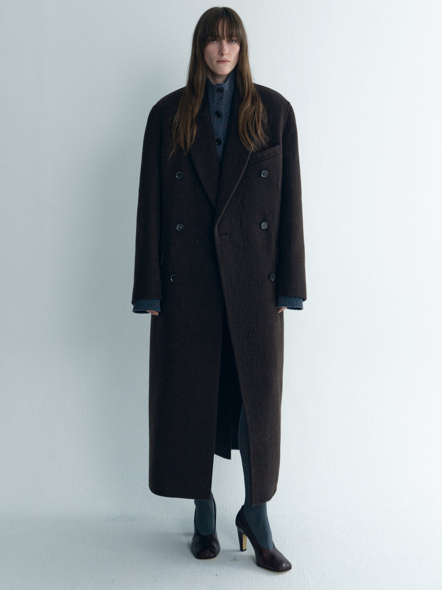 Double Breasted Cashmere Coat