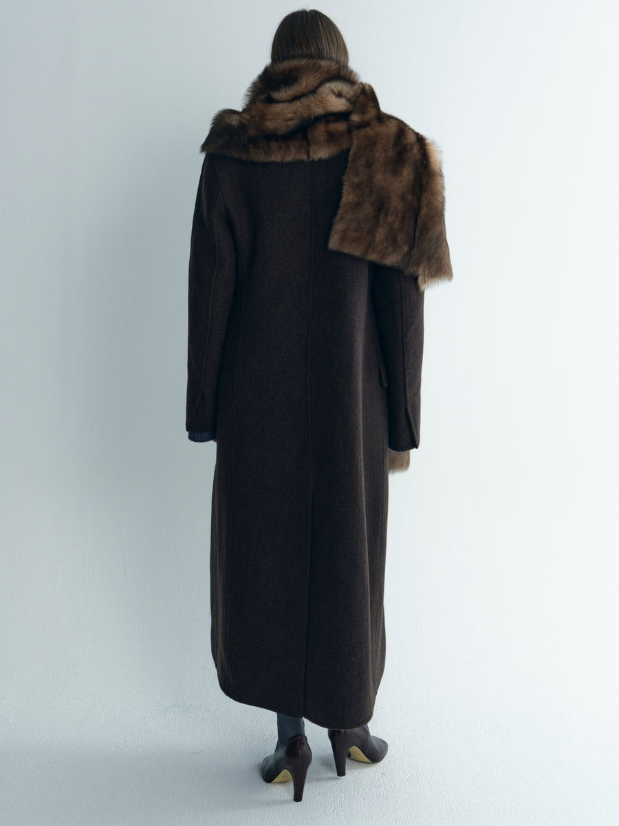 Double Breasted Cashmere Coat