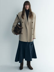 Cashmere Double Breasted Jacket