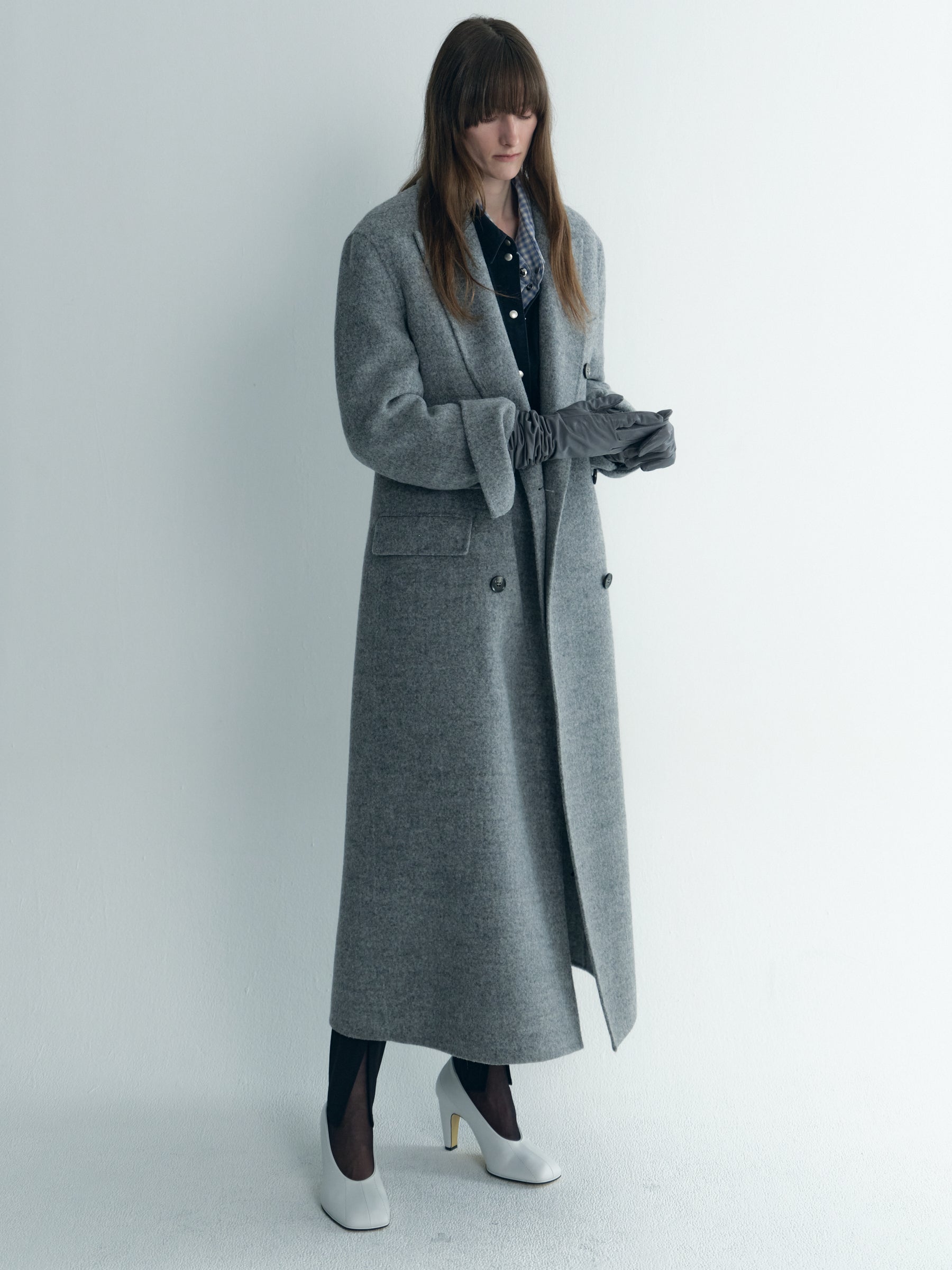 Double Breasted Wool Coat