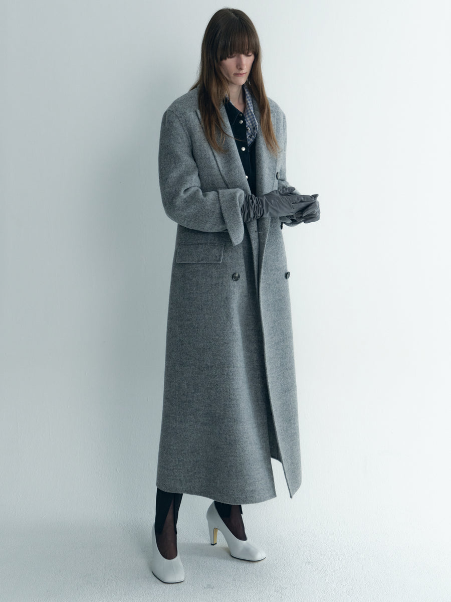Double Breasted Wool Coat