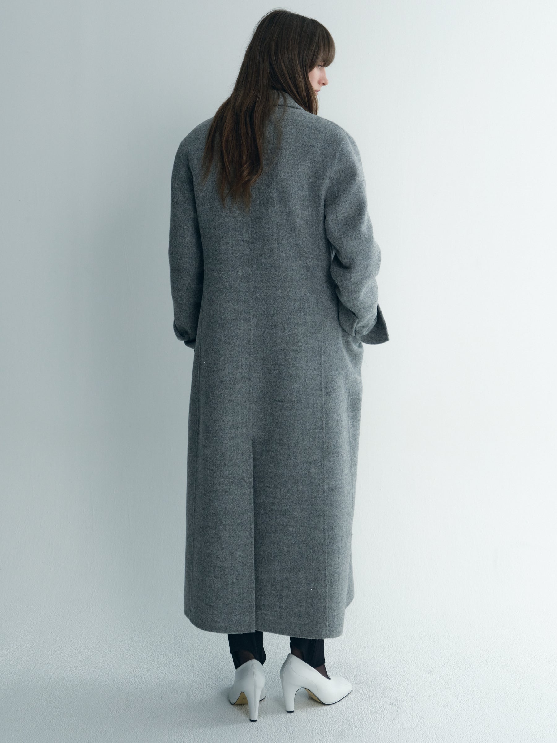 【archive】90's WOOL DOUBLE BREASTED COAT Double Breasted Wool Coat – Time