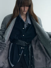 Double Breasted Wool Coat