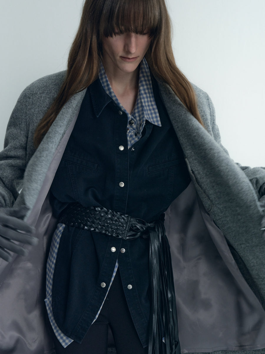 Double Breasted Wool Coat