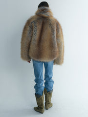 Reversible Faux Fur Jacket