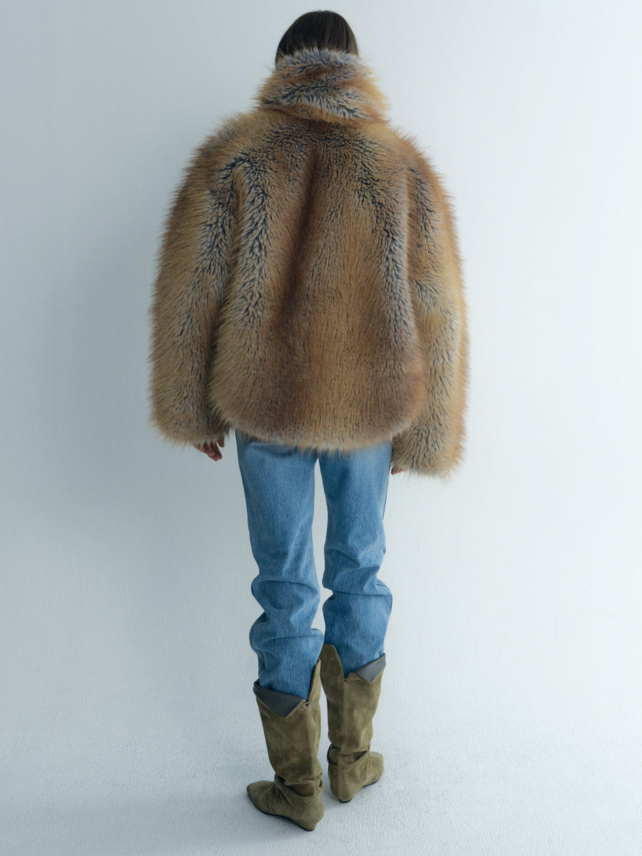 Reversible Faux Fur Jacket