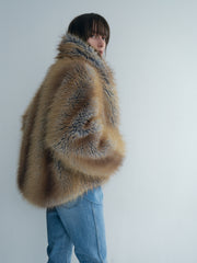 Reversible Faux Fur Jacket