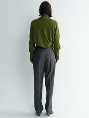 Classic Wool Straight Pants
