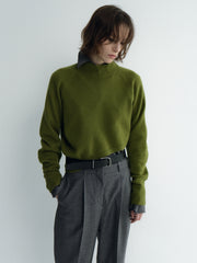Classic Wool Straight Pants