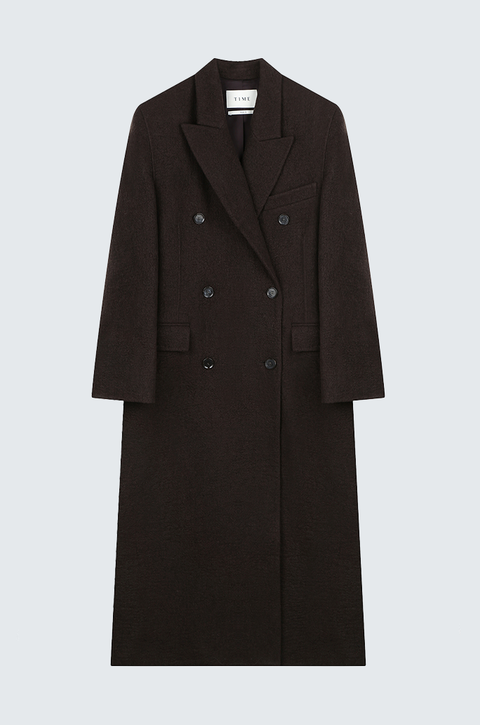 Double Breasted Cashmere Coat