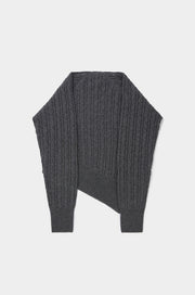 Cable Knit Shawl