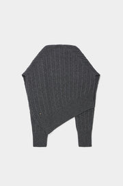 Cable Knit Shawl