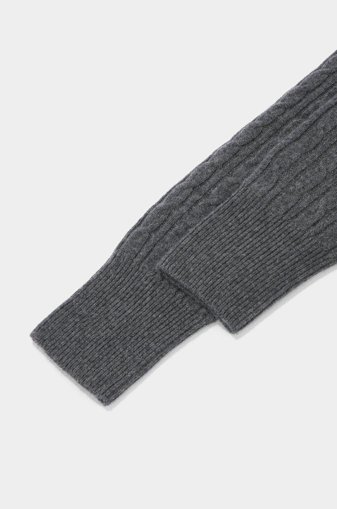 Cable Knit Shawl