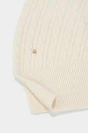 Cable Knit Shawl