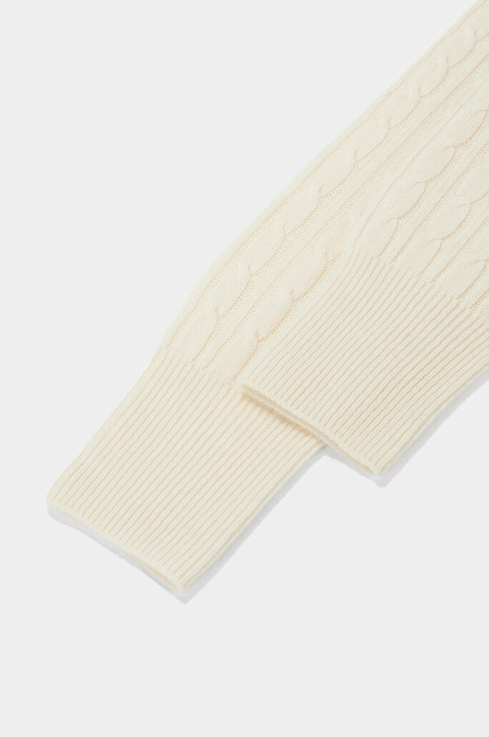 Cable Knit Shawl