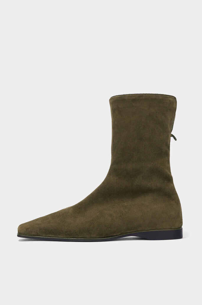 Swede Span Ankle Boots