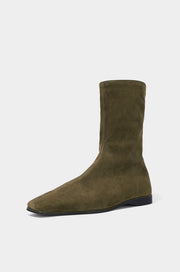 Swede Span Ankle Boots