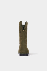 Swede Span Ankle Boots