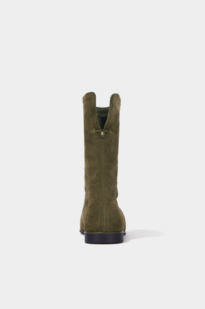 Swede Span Ankle Boots