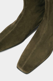 Swede Span Ankle Boots