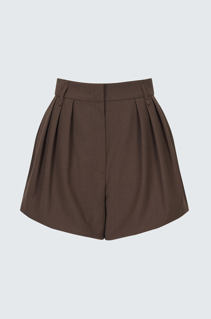 High Waist Voluminous Shorts