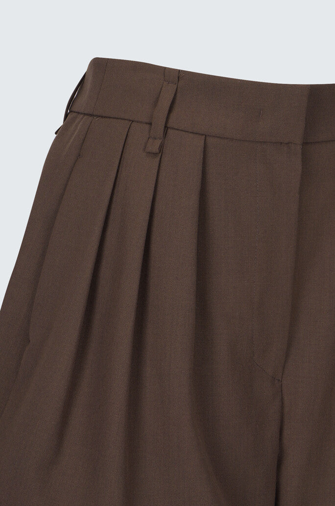 High Waist Voluminous Shorts