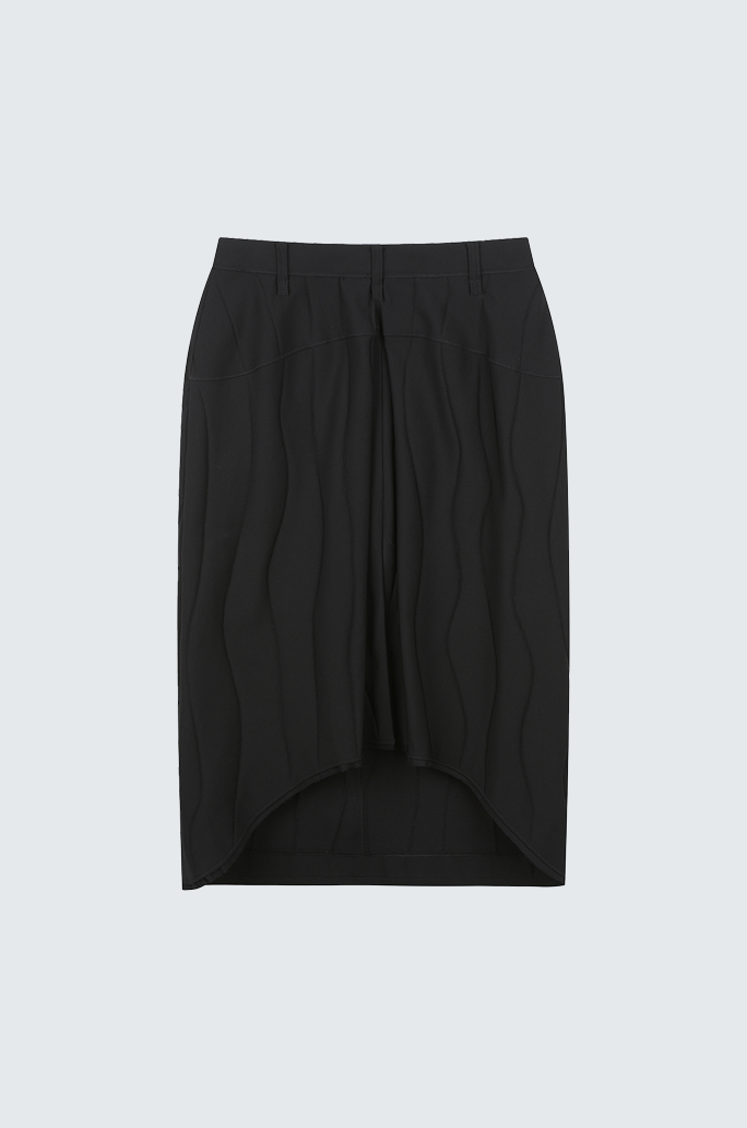 Coded Pencil Skirt