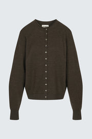 Cashmere Blend Wholegarment Knit Outer