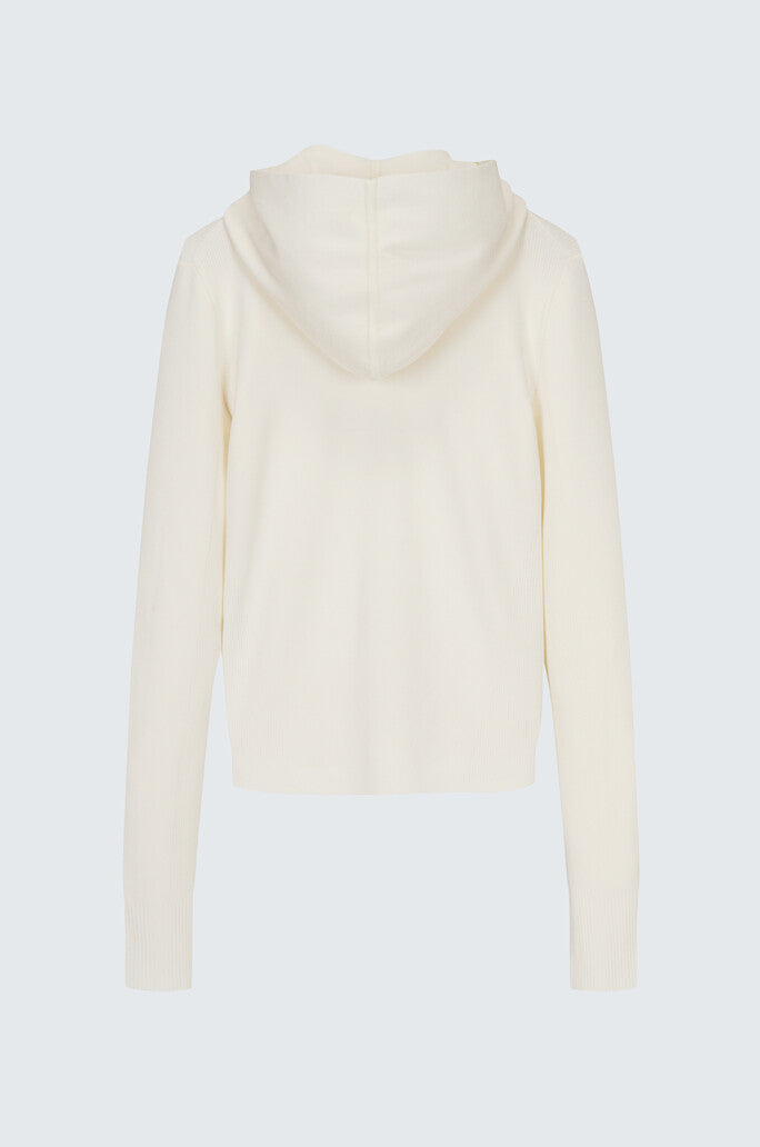 Ribbed Hood Knit Top