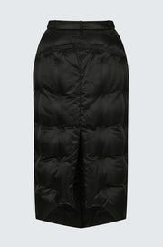 Padded Detail Mid Skirt