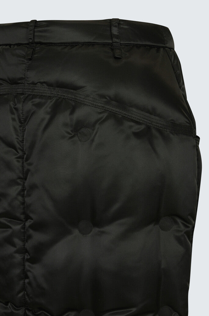 Padded Detail Mid Skirt