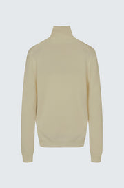 Viscose High-Neck Knit Top
