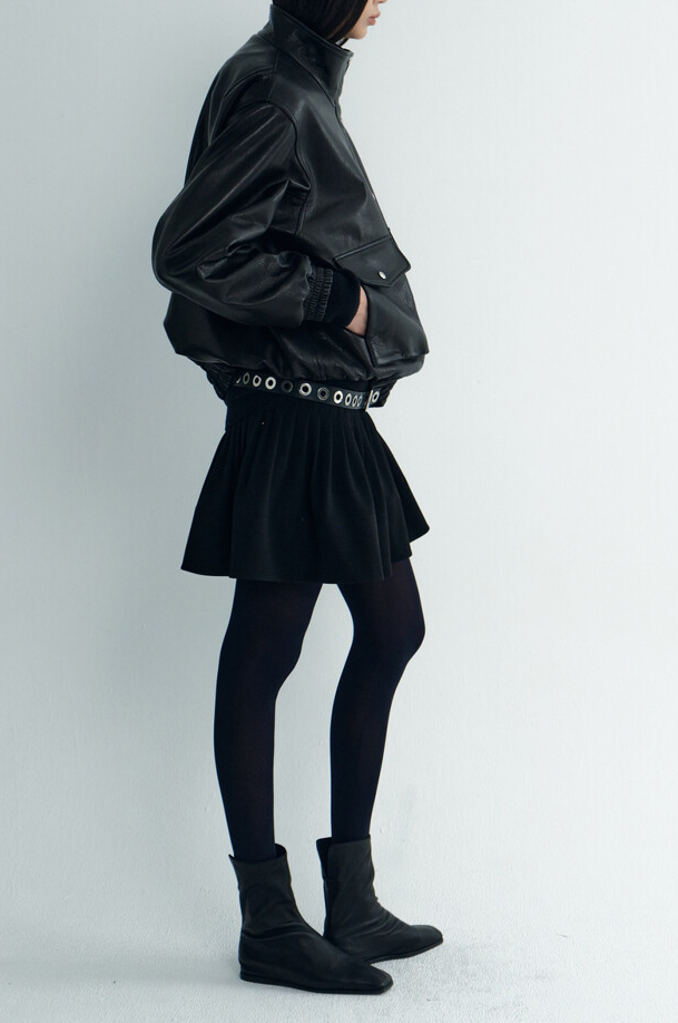 Leateher Bomber Jacket