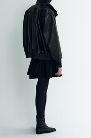Leateher Bomber Jacket