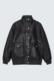 Leateher Bomber Jacket