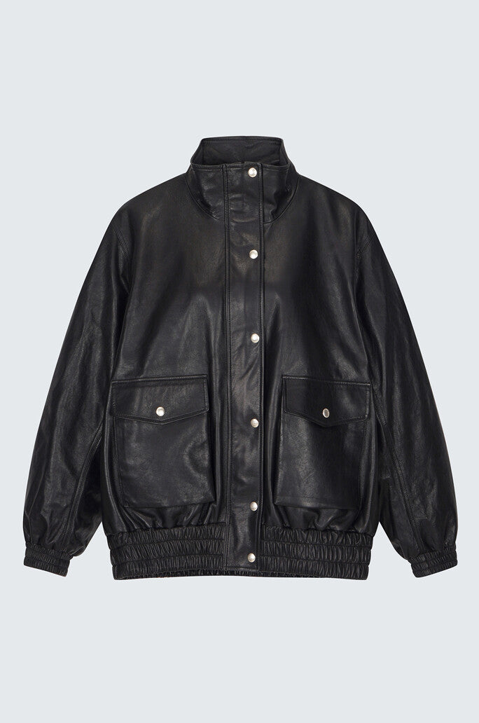 Leateher Bomber Jacket