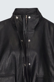 Leateher Bomber Jacket