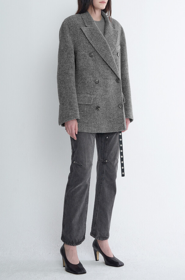 Double Breasted Wool Jacket