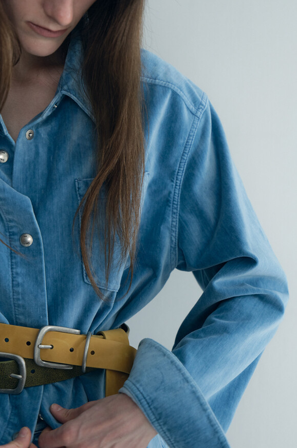 Washed Denim Shirt Outer