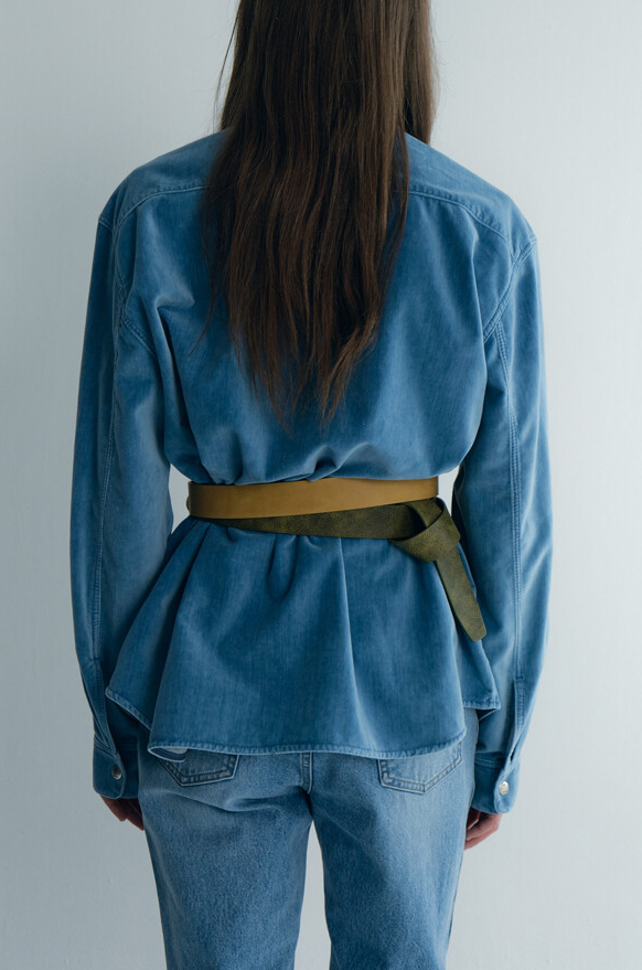Washed Denim Shirt Outer