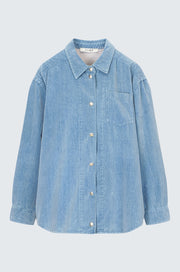 Washed Denim Shirt Outer