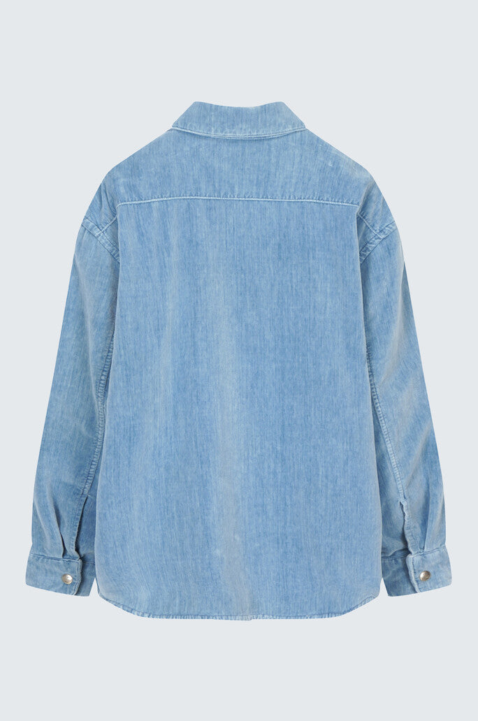 Washed Denim Shirt Outer