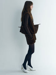 Brown Hairy Vest