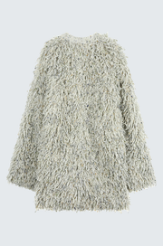 Frayed Oversize Knit Outer