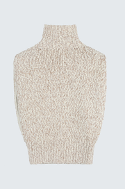 Cashmere Blend Turtle Neck Vest