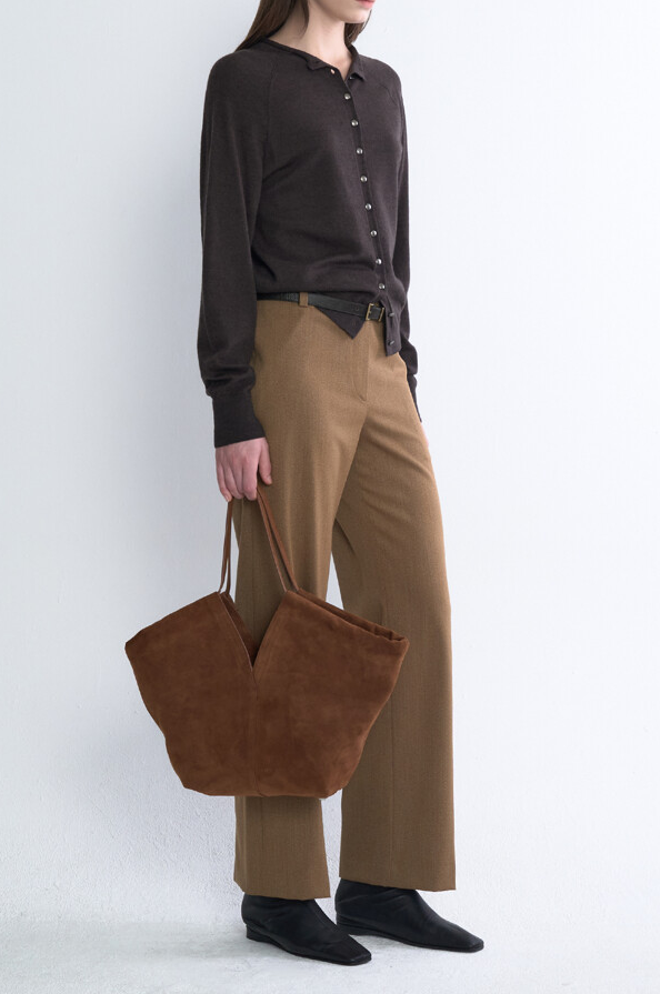 Eclipse Ruched Shoulder Bag