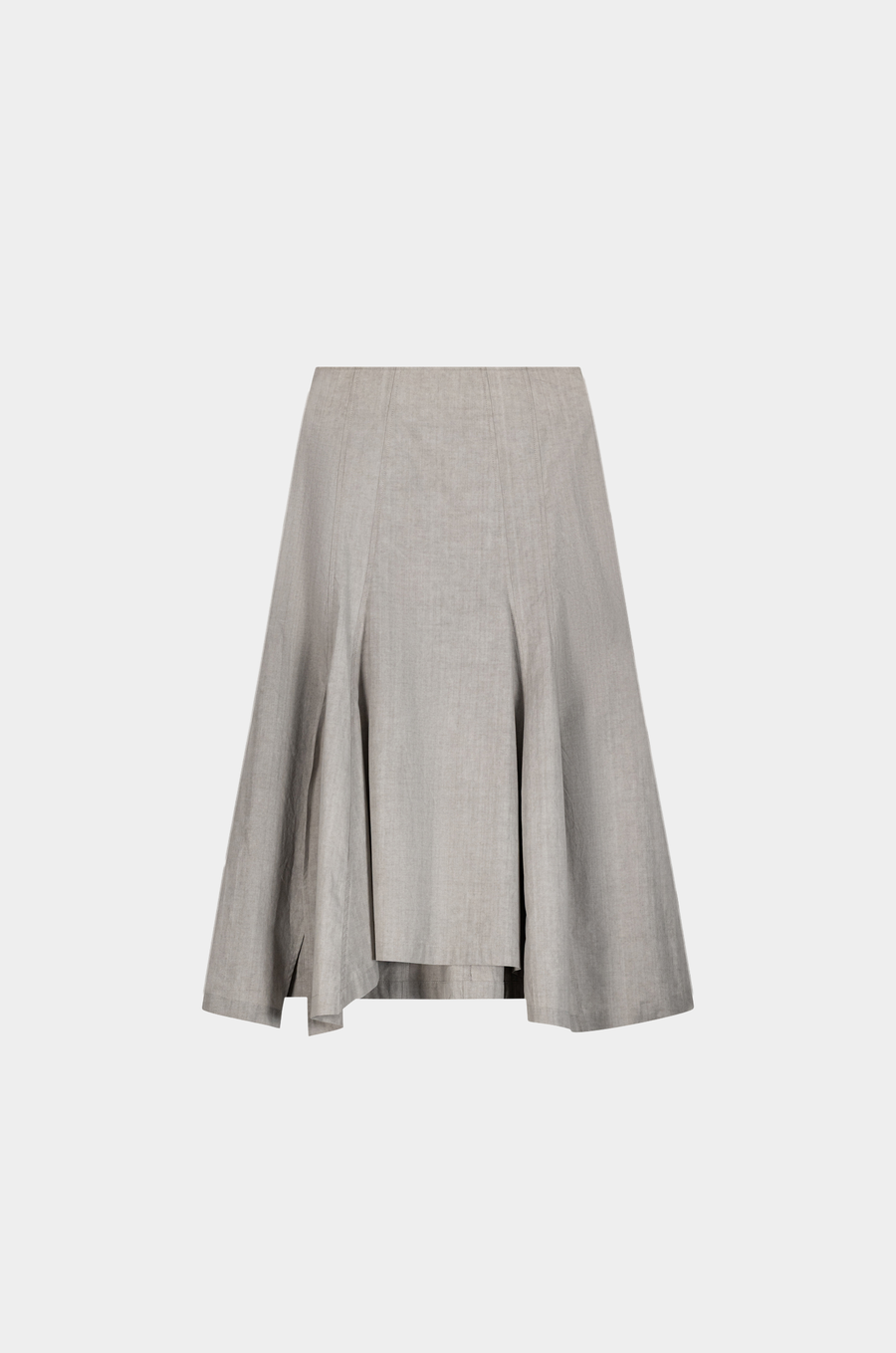 Cotton Midi Skirt