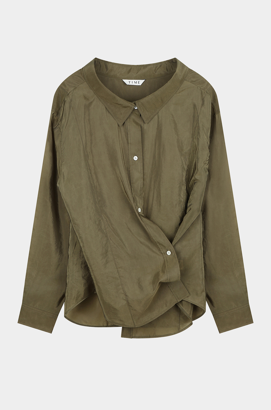 Draped Twisted Shirt