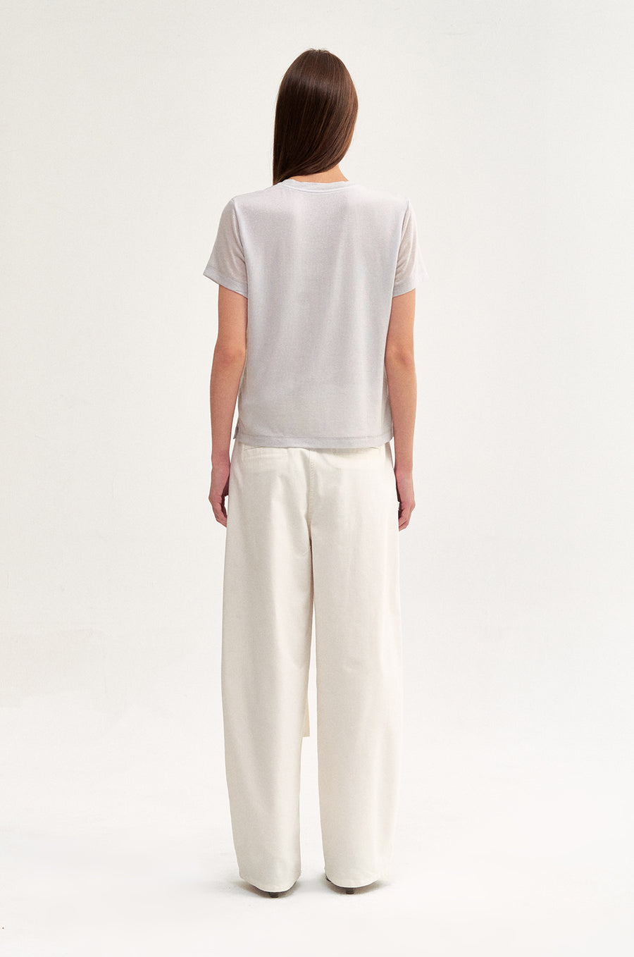 TUCK WIDE DENIM