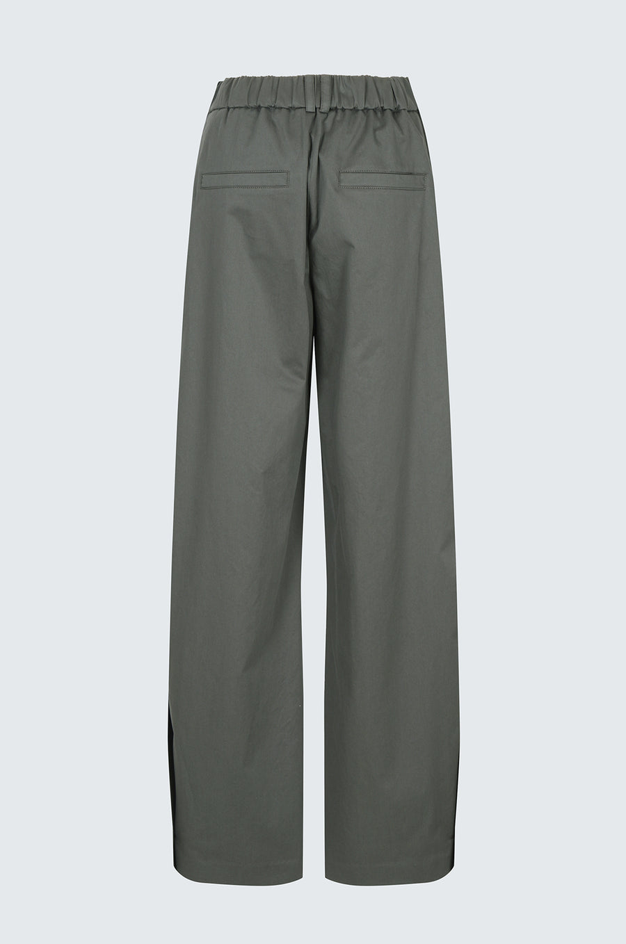 SIDE TUCK ADJUSTABLE WIDE PANTS